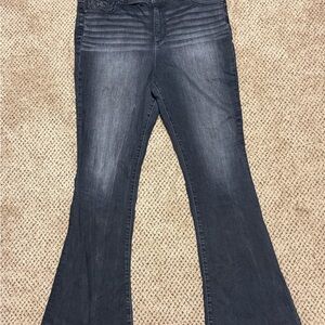 Buckle Black Flare Black Jeans like new